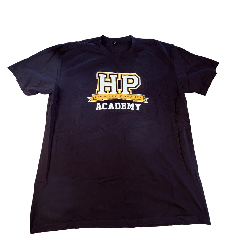 HP Academy Shirt Mens 2XL Black Tuning Science Graphic Tee Automotive Racing